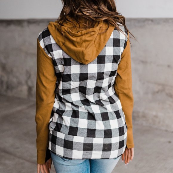 Ampersand Ave &Ave New Chapter Half Zip Hoodie - Picture 4 of 4